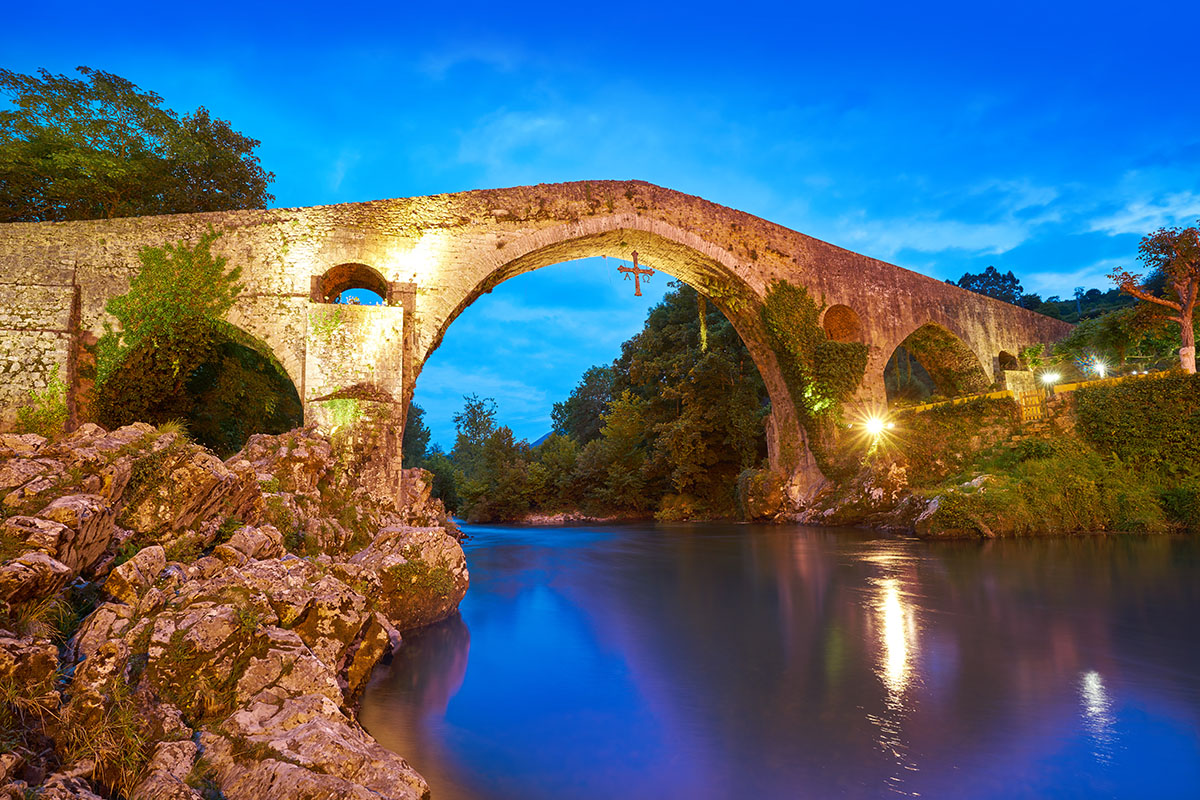 Puente Romano Cangas de Onís Asturias